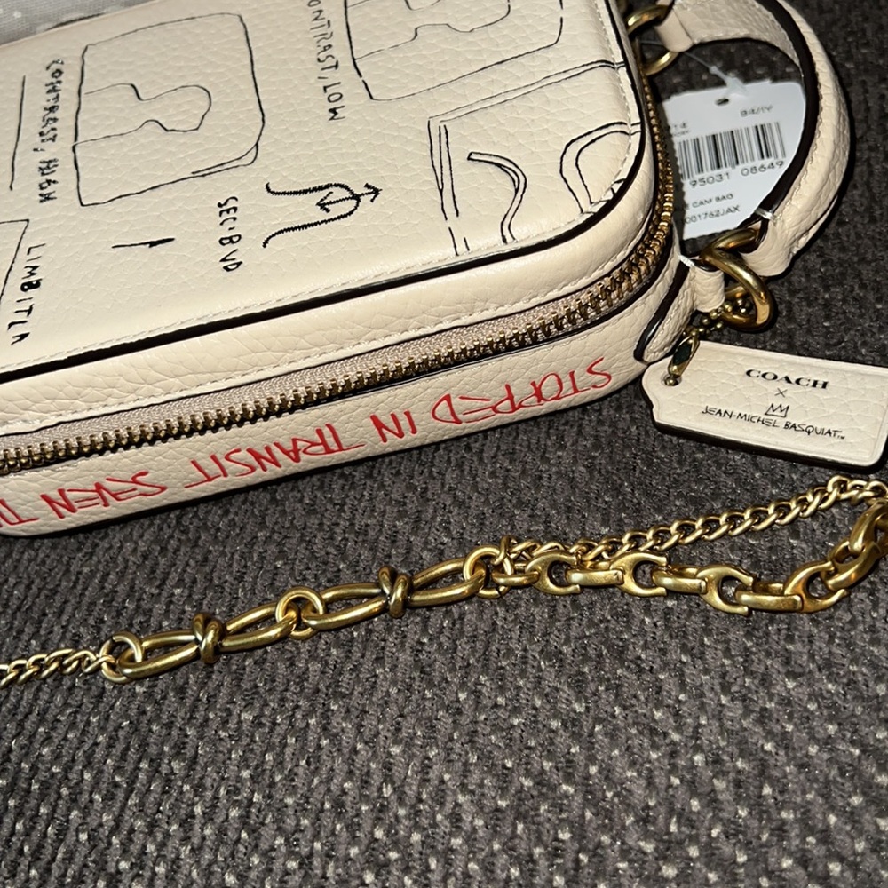 Brand New Coach x Jean-Michel Basquiat Alie Camera Bag - Picture 14 of 14